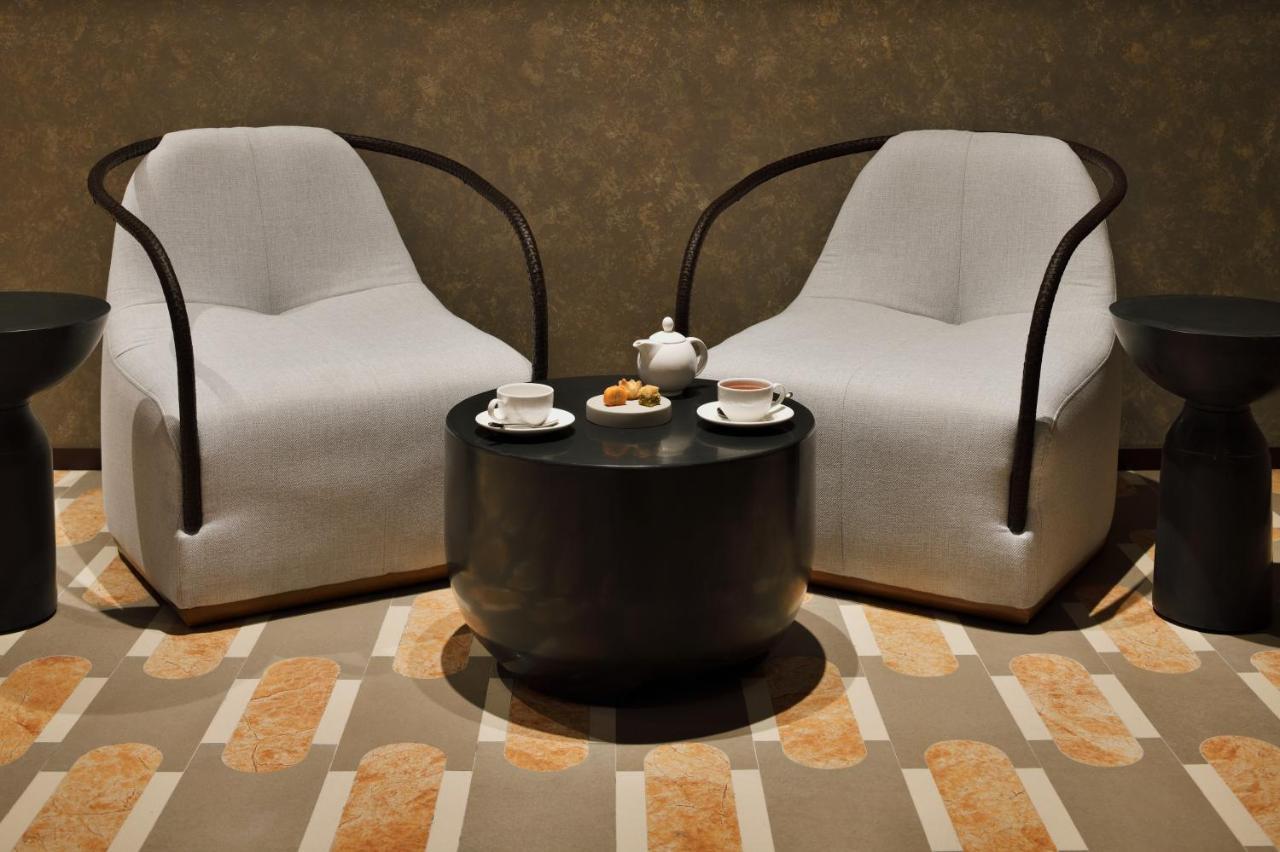Officers Club & Hotel Abu Dhabi Esterno foto A 3D rendering of a room